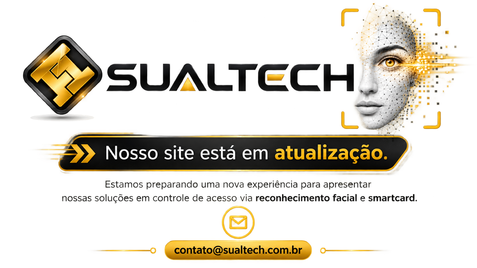 Sualtech — Site em manutenção
